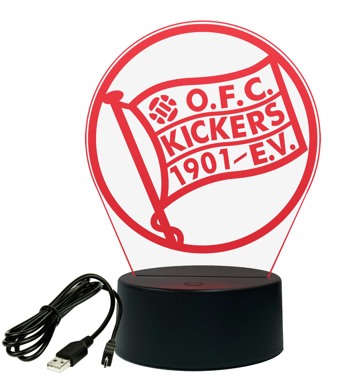 3D-Hologramm Lampe "Logo"