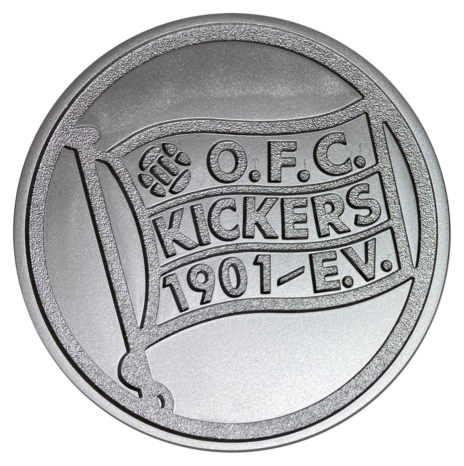 Aufkleber 3D-Chromlogo