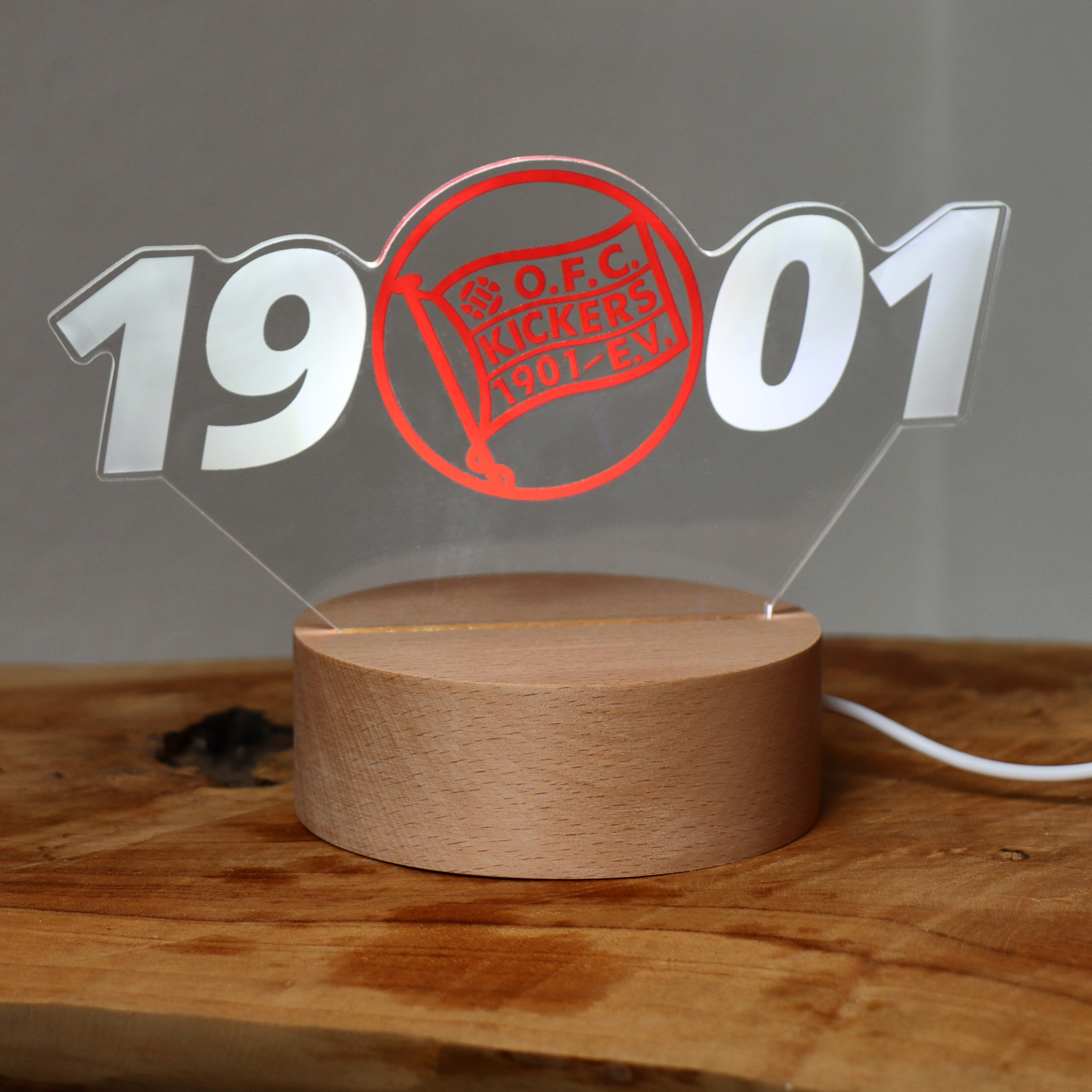 3D-Hologramm Lampe "1901"